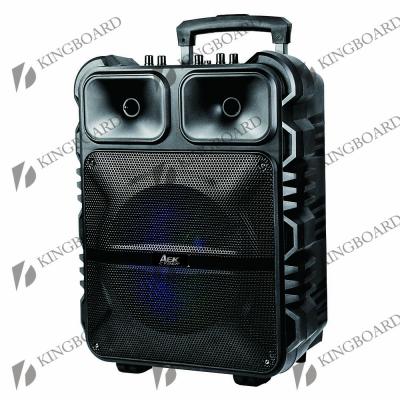 China No Wireless Portable Outdoor Party DJ Node BT Trolley Multifunctional Speaker With TWS&FM&USB 12 Inch S-11201 Factory Price for sale