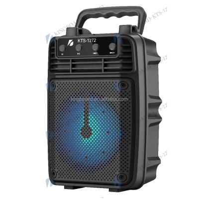 China No Wireless Portable Outdoor KTS-1272 Speaker With 4 Inch Factory Price Wholesale OEM FM Radio for sale