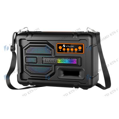 China No Knots DJ Party Wireless Portable BT Outdoor Speaker With Whole TWS&FM&USB 4 Inch KTS-1291 Factory Price for sale