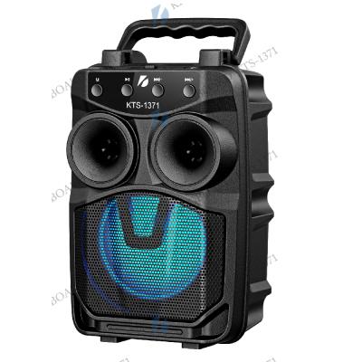 China No Wireless Portable Outdoor KTS-1371 Speaker With 4 Inch Factory Price Wholesale OEM FM Radio for sale