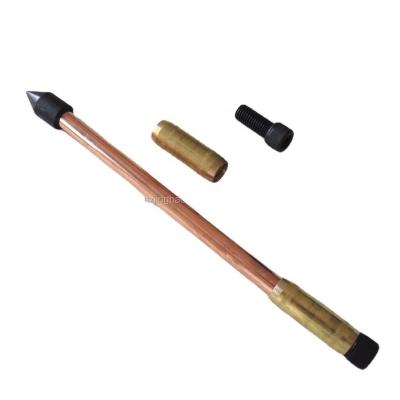 Κίνα Real Manufacturer Earthing and Lightning Protection System Copper Coated Steel Copper Clad Steel Ground rods προς πώληση