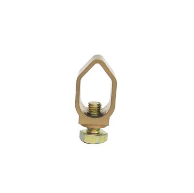 China Chinese Factory Supply Cheap Grounding Rod Clamp 5/8 A Type Brass Clamp Te koop