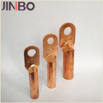 China Single hole Copper Power Cable Lug Terminals Lay-in Cable Lug Connector Te koop