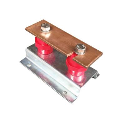 China Factory Wholesale Price Grounding system electrical copper bus bar terminal block Disconnecting Test Link Te koop