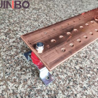 China Electrical Material Copper Busbar Connector for Grounding for sale