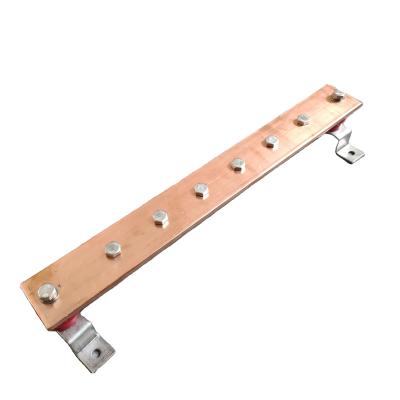 China Chinese Manufacturers Bus Bar Electric Copper Busbar Connector Te koop