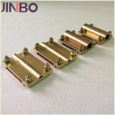 Китай Chinese Factory Supply Brass Square Cross Joint Clamp Cable Joint Clamp T Clamp продается