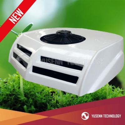 China 12V/24v Roof Top Mounted Split Auto Air Conditioner For Truck , Van , Trailer 856mm*744mm*220mm for sale