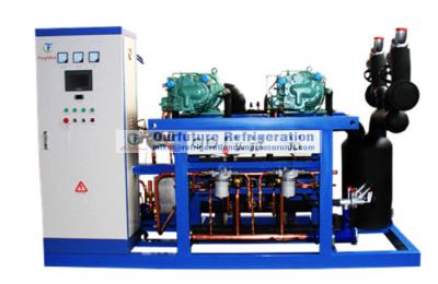 China Cold Room Low Temperature Screw Compressor Unit For -18℃ Cold Room , R404a,  Compressor for sale