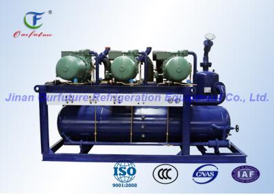 China Unidade do compressor da sala fria de economia de poder, unidades de refrigeração comerciais de 380v 3p à venda