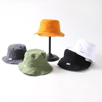 China Custom Character Cotton Twill Single Fisherman Blank Bucket Hat for sale