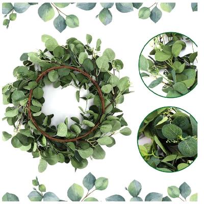 China Durable Hot Sale 20inch Mini Christmas Artificial Wreath For Home Decorations for sale