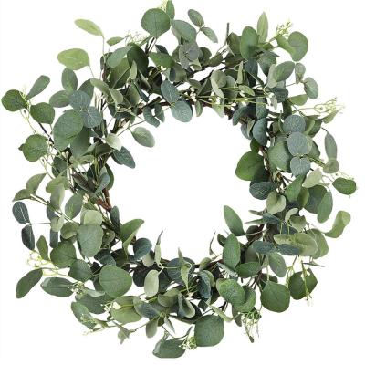 China Wholesale Cheap Durable Artificial Garland Wedding Flower Head Camellia Wreath For Wedding for sale