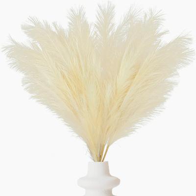 China Factory Price Gift Durable Artificial Fake Flowers Chinese Long Lasting Artificial Pampas Grass For Wedding for sale