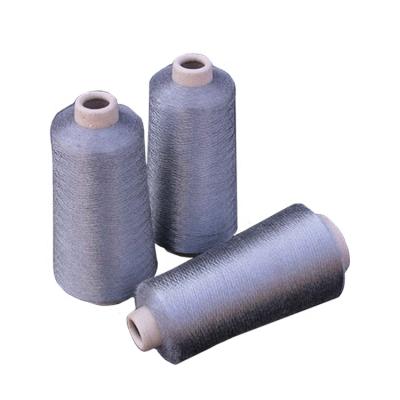 China Antistatic Metal Yarns Stainless Steel Fiber Spun Blended Yarn for sale