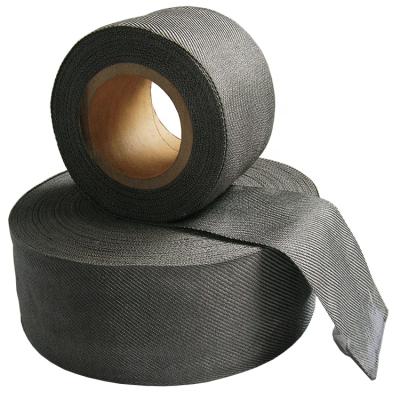 China High Temperature Resistance Stainless Steel Soft Fiber Woven Tape for sale