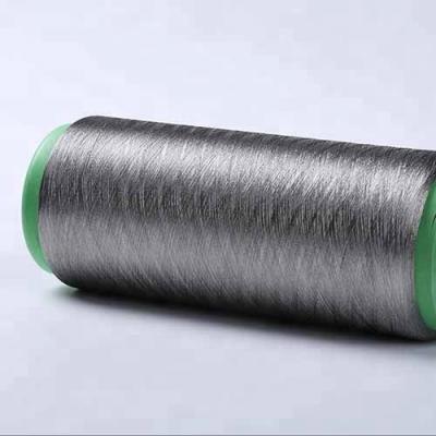 China Sustainable Antistatic Silver Coated Conductive Fiber Weaving Yarn for sale