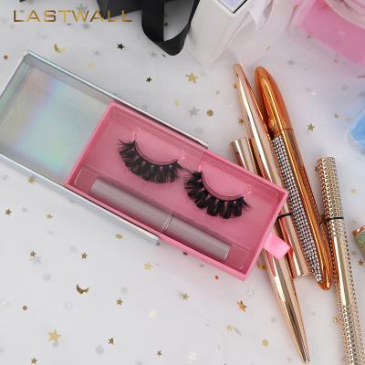 China Free Sample 3d Mink Eyelashes Real Nature Bottom Full Natural Long Strip Lashes Sellers 25mm Eyelash Siberian 3d Mink Vegan Faux Silk Mink for sale