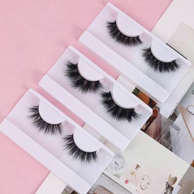 China Wholesale Natural Russian 3D Volume False Eyelashes Long Natural Eye Lashes Manufacturer Full Lashes Manufacturer False Mink 3d Strip Fluffy Lashes for sale