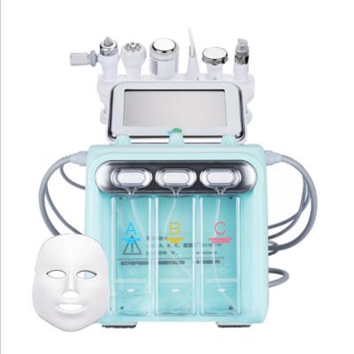 China Skin Tightening UANGELCARE Water Oxygen Jet Skin Water Facial Dermabrasion Machine 7 in 1 Beauty Equipment for sale