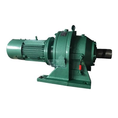 China Power Tranmission New Technology Horizontal Mounted Gear Motor Planetary Cycloid Reducer With Motor for sale