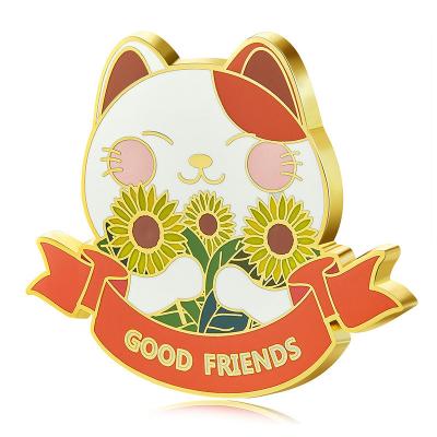 China China Zhongshan No Min Manufacturer Brooches Custom Designer Metal Lapel Pins Hard Soft Enamel Pins for sale