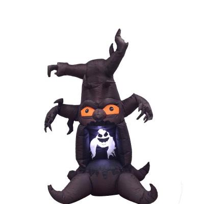 China Oxford Cloth Or PVC Customized Size Advertising Inflatable Evil Ghost Halloween Decorations Model for sale