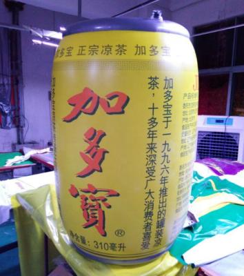 China Oxford Or PVC Outdoor Custom Inflatable Advertising Beverage Cans Model for sale