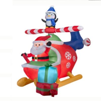 China Oxford Or Pvc Inflatable Merry Christmas Decoration Custom Outdoor Models for sale