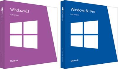 China Windows 8,1 Prokleinkasten VOLLE VERSIONS-Fenster 8,1 volle Version von 64 Bit zu verkaufen