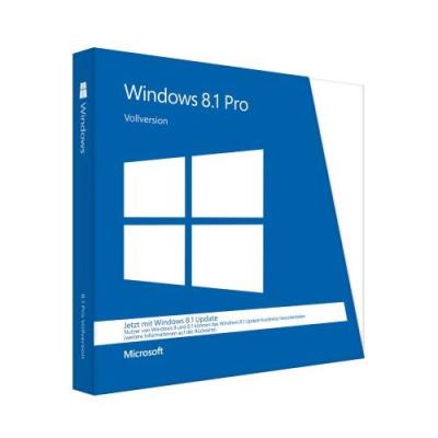 China Berufs- Pro-64 Bit der Fenster 8,1 englischer Kleininternational 1 Satz DVD Microsoft zu verkaufen