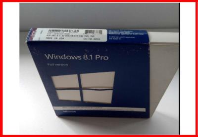 China Genuine Windows 8.1 Pro Retail Box 64 Bit Full Version Original Lifetime Warranty for sale