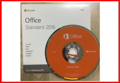 China DVD + llave electrónica auténticos de Retailbox del profesional de Microsoft Office 2016 en venta