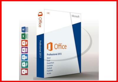 China DVD en línea del pedazo de la caja 32/64 de la venta al por menor de Microsoft Office 2013 de la activación del 100% y NUEVO dominante SELLADOS en venta