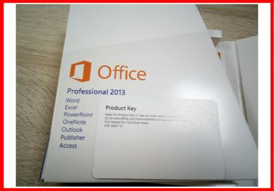 China El profesional de Microsoft Office 2013 más licencia auténtica del DVD de 32 y 64 pedazos activó el retailbox en venta