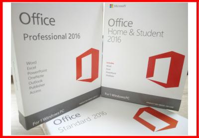 Cina Vendita al dettaglio del professionista di Microsoft Office 2016 di originale di 100% più l'etichetta dell'autoadesivo di chiave del prodotto di Windows in vendita