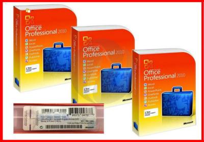 China URSPRÜNGLICHER Einzelhandels-Kasten Multilenguaje Microsoft Office 2010 mit Lizenz/DVD zu verkaufen