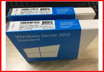 China Windows server 2012 standard 5cals Genuine Key License 64bit DVD Lifetime guarantee for sale