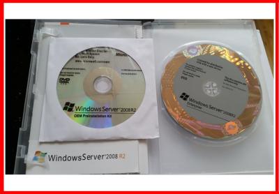 China Activación 32bit en línea del cals del paquete 25 del OEM de la empresa R2 del servidor 2008 de Microsoft Windows y 64 DVDS del pedazo en venta