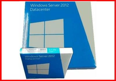 China Microsoft Windows-Server datacenter 2012/Einzelhandelskasten dvd Bit des Standards 64 echte COA-Lizenzaktivierung zu verkaufen