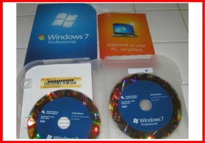 China 100% original Windows 7 Professional Retail Box 32 & 64 bit with OEM BOX for sale