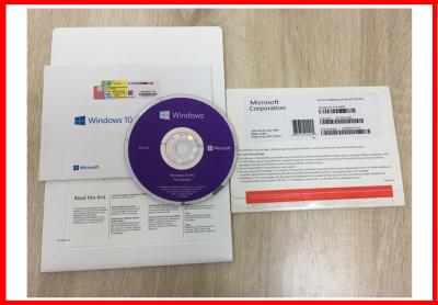 중국 64bit DVD 진짜 OEM 팩을 가진 세계적인 지역 Windows10 직업적인 온라인 활성화 판매용