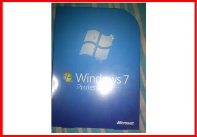 China Microsoft  32 bit full version Windows 7 Professional Retail Box DVD with 1 SATA Cable for sale