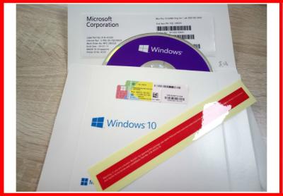 China Win10 o código chave do pro 64 produto do bocado DVD Windows 10 feito em Singapura ativou a área global à venda