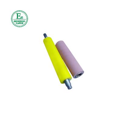 China High strength eco-friendly and wear resist PU coated plastic rollers PU roller NBR CPU roller for sale