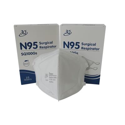 China Manufacturer Wholesale White Air Respirator Mask Niosh N95 Adult Medical Mask for sale