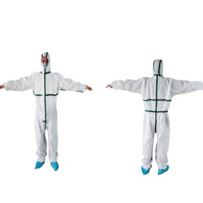 China Hot Selling PP 3Q Custom Protective Product Safety Disposable Coverall Type 4/5/6 for sale