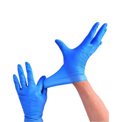 China Safety Work Surgery/Medical Supplies/High Quality Nitrile Disposable Gloves Safety Medical Gloves Wholesale 3Q Housework for sale