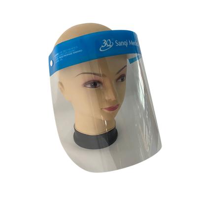 China Waterproof Reusable Safety 3Q Protective Transparent Face Mask for sale