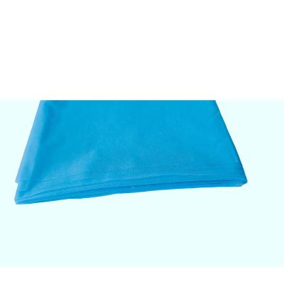 China Durable PP Using Low Price Disposable Non Woven Spa Hospital Sheets Set for sale